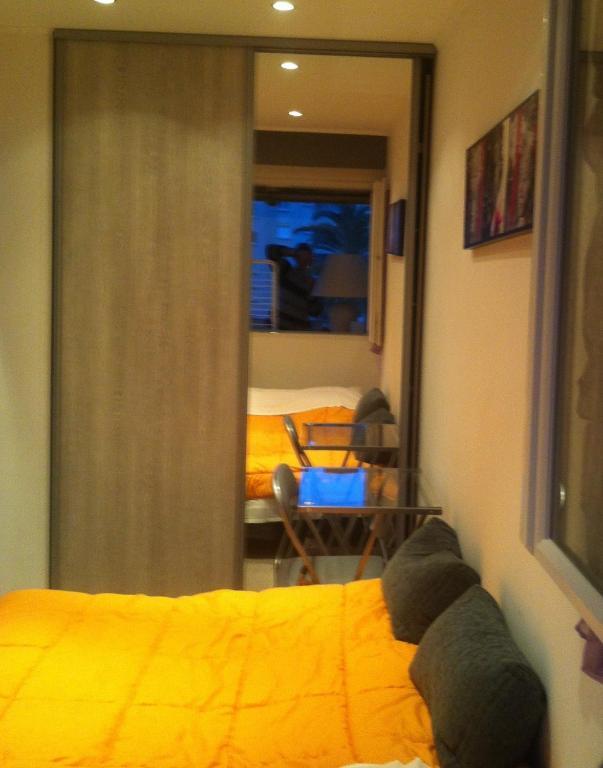 Appartement Les Palmiers جوان ليه باه الغرفة الصورة